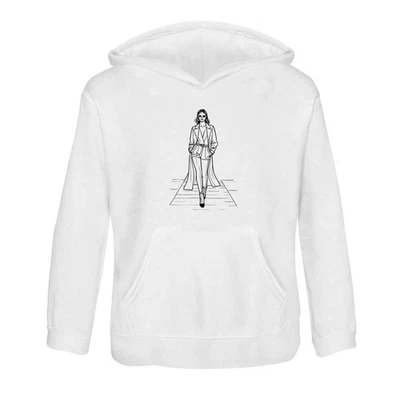 AZEEDA Felpa con cappuccio / felpa con cappuccio per bambini 'Fashion Runway Model' (KO044976)