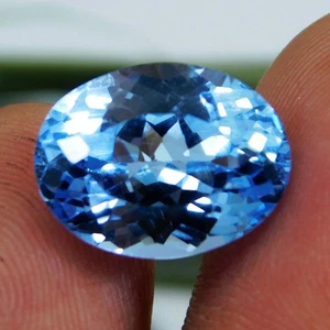 Brilliant!!!! 6.20 Ct High Quality Blue Sapphire Beautiful Gemstone CertifIed - Imagen 1 de 8