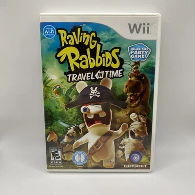 Raving Rabbids: Travel in Time Nintendo Wii 2010 CIB working And Tested - Image 1 of 4