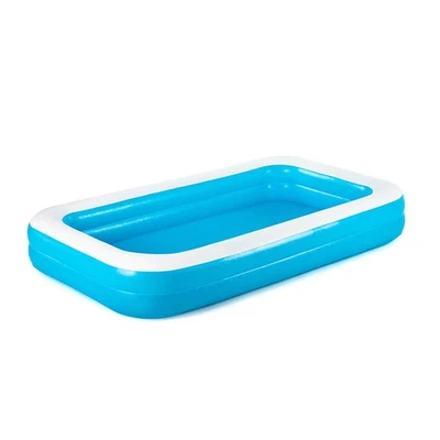 Bestway Aufblasbarer Pool 2 Kammern Rechteckig 305x183x46 cm +3 Jahre Garten  - Bild 1 von 4