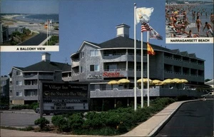 Narragansett,RI Village Inn at Pier Washington County Rhode Island Postcard - Picture 1 of 2