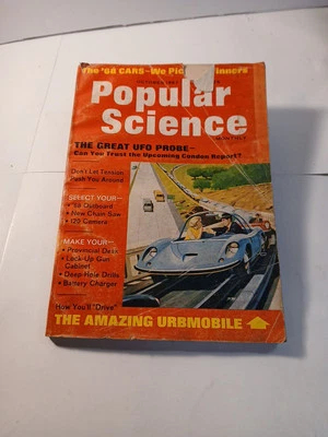 Popular Science Magazine Vintage October 1967 Foto 1 de 3