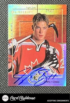 1999-00 SPx Auto /1999 #168 Taylor Pyatt - Image 1 of 2