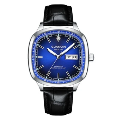 Reloj mecánico automático para hombre Japón movimiento Miyota cristal de zafiro pantalla de fecha Foto 1 de 4