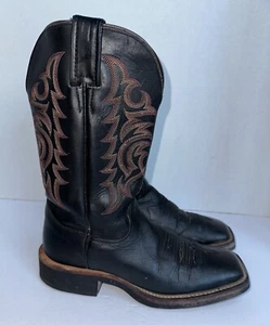 Stivali donna Justin AQHA Q-Crepe Lifestyle Western punta quadrata L7018 taglia 7,5 B - Foto 1 di 9