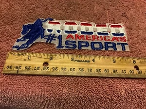 Bügelbild Patch Rodeo America’s # 1 Sport - Bild 1 von 1