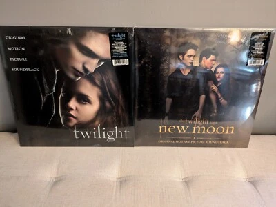 Twilight (Blue Smoke) + New Moon (Clear Smoke UO) Vinyl Set - NEW / SEALED - Image 1 of 4