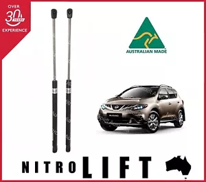 2 x BONNET GAS STRUTS SUIT NISSAN MURANO Z50 Z51 2005-2014 / OEM QUALITY - Picture 1 of 1