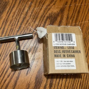 Candle Carver Votive Making Crafts / Creating Holiday Centerpieces & Deserts New - Picture 1 of 4