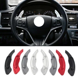 2x Car Steering Wheel Shift Paddle Extension Shifter Fit Honda Accord Acura CDX - Picture 1 of 11