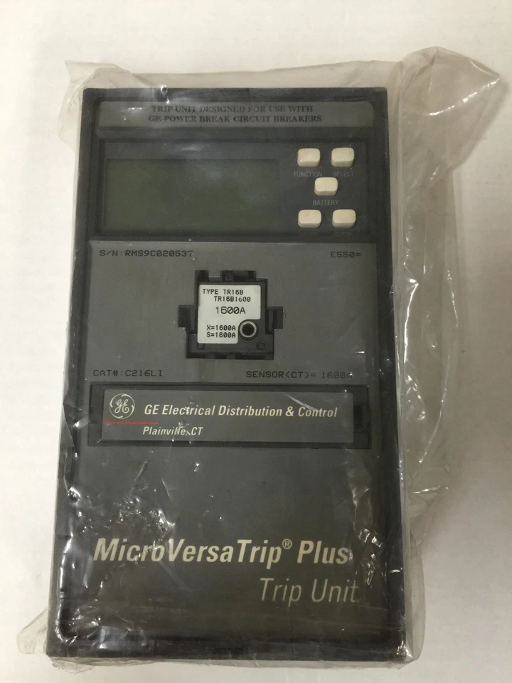 Micro Versa Trip Plus C216LI 1600 Amp 1600 Amp Rating Plug RMS9C020537 NUEVO Foto 1 de 1