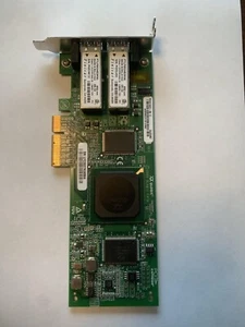 QLogic QLE2462 Network Card 4Gbps Dual Port PCIe x4 QLE2462 - Picture 1 of 2
