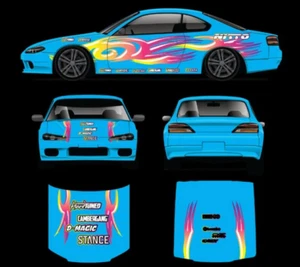 1/10 and 1/24 Scale RC Drift Livery -  Kit 4 - Picture 1 of 1