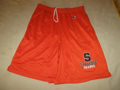 Syracuse Orange Basketball Shorts Men's Medium Champion CUSE NCAA Orangemen SU Cover