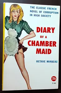 Sleaze gga Vintage Pb,"Diary of a Chamber Maid" Sexual, Octave Mirbeau - Picture 1 of 5