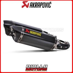 2013 Ducati Monster 796/795 CARBON AKRAPOVIC EXHAUSTS S-D10SO7-HZC - Picture 1 of 5