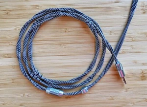 CRYO-TREATED LITZ PURE SILVER balanced cable for ABYSS AB 1266 PHI TC TRS TRRS - Picture 1 of 12