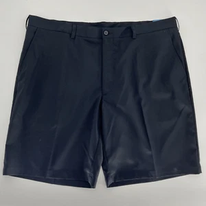 PGA Tour Golf Shorts Mens 42” Waist 10" Inseam Caviar Black NEW CL005 - Picture 1 of 4