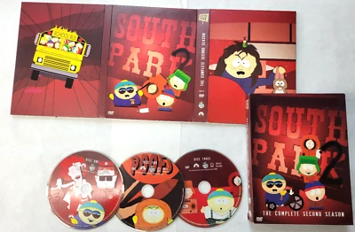 DVD South Park the Complete Second Season (Cleaned /teste) Adult Cartoon - Image 1 of 4