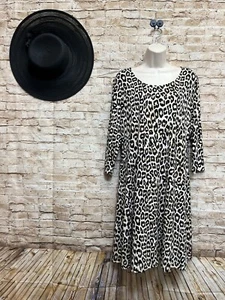 Vestido Chicos Animal Estampado Mangas 3/4 Talla 1 = S = 8 - Imagen 1 de 5