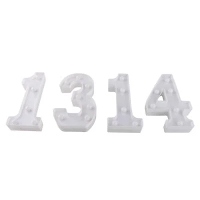 Numbers Light 1314 Versatile Anniversaries Surprise Proposal Decoration - image 1 of 4