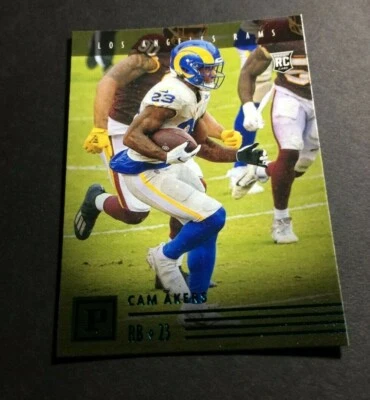 Cam Akers 2020 Panini Chronicles Football Blue "RC" #PA-32 - Image 1 of 2
