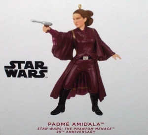 Hallmark 2024 Padme Amidala - Star Wars: The Phantom Menace - 25th Ann. -Edición limitada. - Imagen 1 de 2