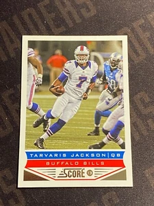 Tarvaris Jackson 2013 Panini Score #26 Buffalo Bills R.I.P. - Picture 1 of 2