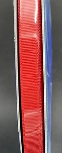 PAPER MART 3/8" x 100 yd Red Grosgrain Ribbon Roll NEW - Picture 1 of 3