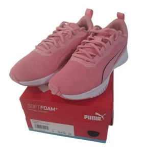 Puma Girls Kids Size US 4C (22cm) UK3 Runners Flyer Flex JR Pink Sneakers - Picture 1 of 10
