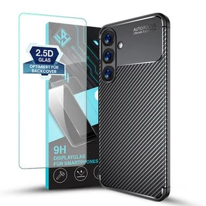 Etui na telefon komórkowy do Samsung Galaxy S25 / S25 + / S25 Ultra Carbon Protection Case Cover - Zdjęcie 1 z 15