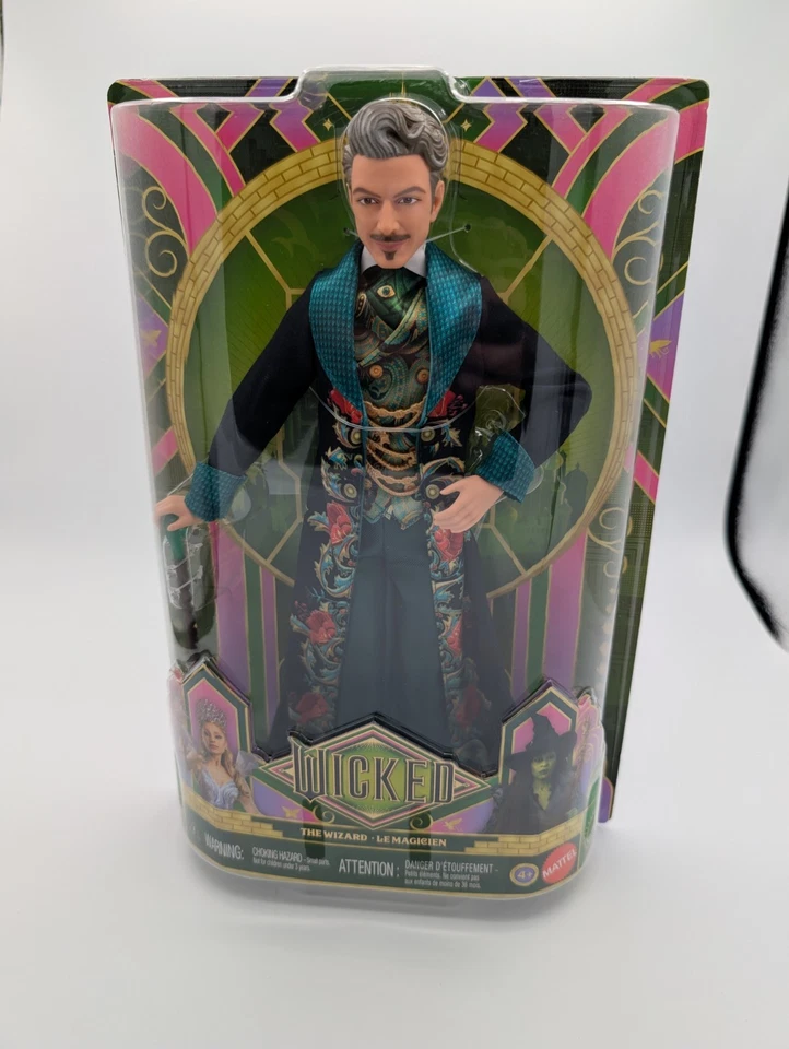 Mattel JDG13 Universal Pictures Wicked for Good The Wizard Fashion Doll with