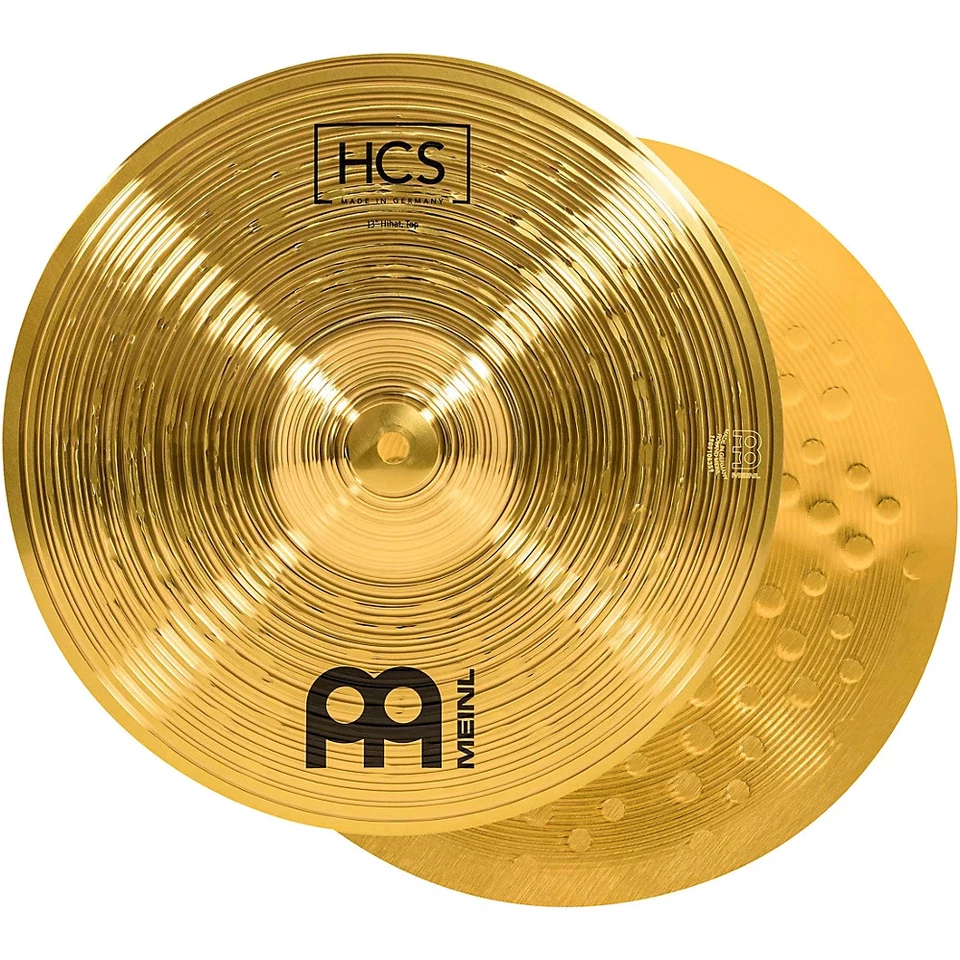 MEINL Cymbals HCS13H 13" HCS Traditional Hi Hat Pair