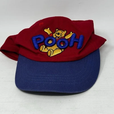 De colección Años 90 Winnie The Pooh Bordado Snapback Sombrero Niños Pequeños Talla Disney Store Foto 1 de 4