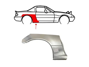Radlaufblech Radlauf Seitenteil hinten rechts außen für Mazda MX5 NA 89-98 0,8mm - Picture 1 of 7