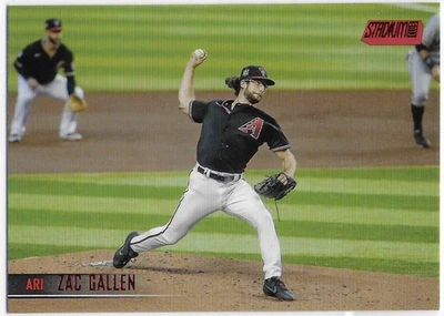 2021 Stadium Club Red Foil #288 Zac Gallen - Arizona Diamondbacks - Image 1 of 2