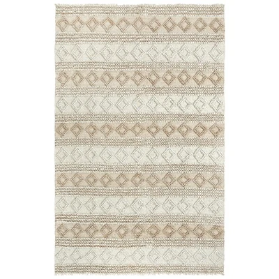 Rizzy Rugs Capri Area Rug CPI108 Polyester Geometric Casual Beige Rectangle - Image 1 of 4