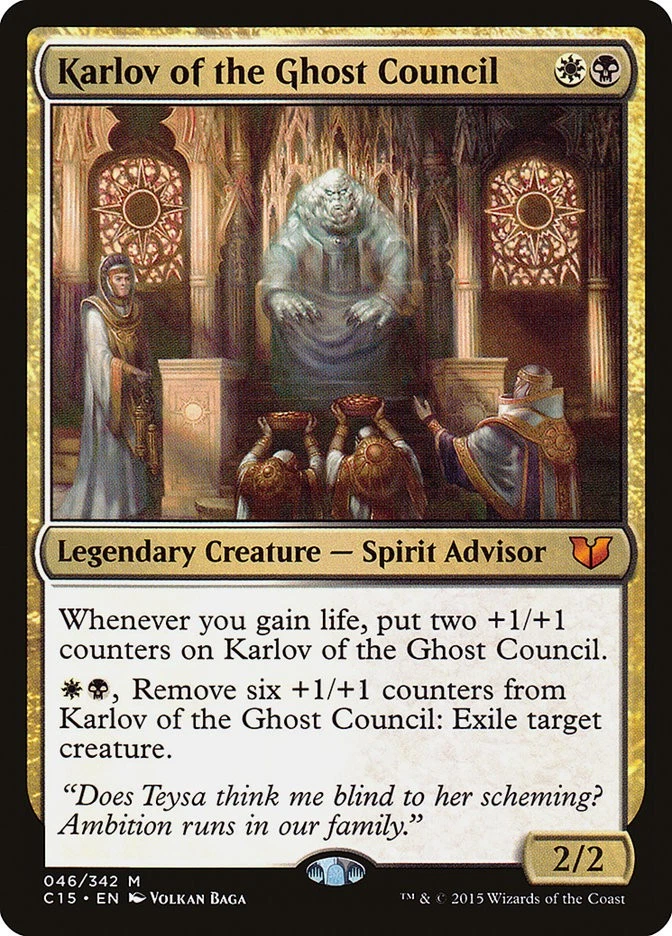 MTG Karlov of the Ghost Council  - Commander 2015 #046 - Image 1 of 1