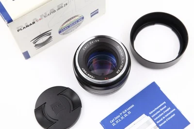 Zeiss Planar T* 50mm f/1.4 ZE (Canon EF) DEFEKT ERROR 01 - Bild 1 von 4