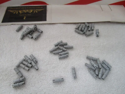 Lego CITY/TECHNIC & MINDSTORM (50) LIGHT BLUISH GRAY CONNECTOR'S ANYTHING LEGO - Image 1 of 3