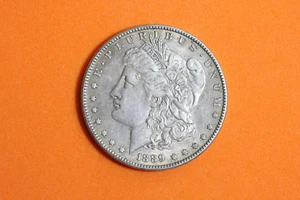 1889- $1 Morgan Silver Dollar #P04866 - Picture 1 of 2