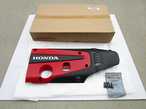 FITS: 17 - 21 HONDA CIVIC R-TYPE 2.0L ENGINE TOP COVER RED OEM BRAND NEW 