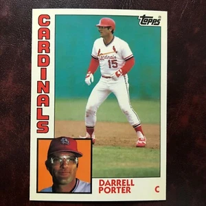 1984 Topps TIFFANY Set DARRELL PORTER #285 CARDINALS ** MINT ** HIGH GRADE ** - Picture 1 of 2