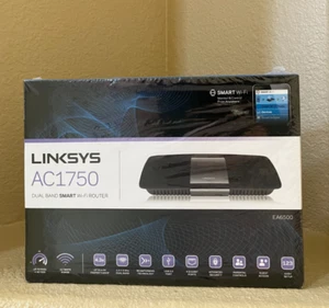 Router inteligente Wi-Fi de doble banda Linksys AC1750 modelo EA6500 sellado NUEVO - Imagen 1 de 5