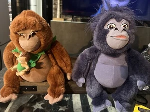Juego de Peluche Vintage Disney Tarzán Kala con Bebé Tarzán y Terk - Imagen 1 de 5
