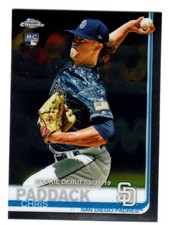 2019 Topps Chrome Update #55 Chris Paddack ROOKIE DEBUT RC SAN DIEGO PADRES