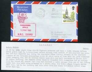 BAHAMAS: (12739) 1980 MIG-19 FIGHTER ATTACK CANCEL/COVER - Picture 1 of 1