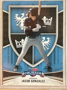 2024 Panini Crusade BASEBALL Jacob Gonzalez 196/199 (RC) #2 - Picture 1 of 2