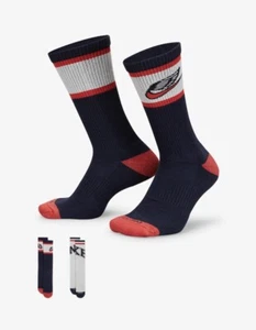 Calcetines Nike Dri Fit Everyday Plus AIR MAX algodón acolchados doble grandes 2 pares - Imagen 1 de 8