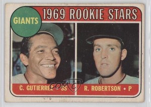 1969 O-Pee-Chee 1969 Rookie Stars Cesar Gutierrez Rich Robertson #16 Rookie RC
